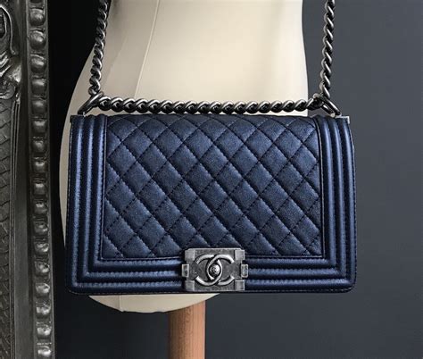 chanel blue boy bag price|chanel le boy bag yupoo.